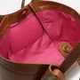 Bolsa Feminina Arezzo Tote Grande Bag Charm Marrom