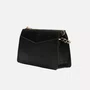 Bolsa Feminina Arezzo Pequena Costuras Corrente Preto