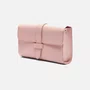 Bolsa Feminina Arezzo Tiracolo Rosa Claro