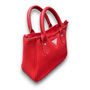 Bolsa Feminina Rafitthy Couro Vermelho