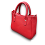 Bolsa Feminina Rafitthy Couro Vermelho