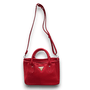 Bolsa Feminina Rafitthy Couro Vermelho