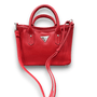 Bolsa Feminina Rafitthy Couro Vermelho