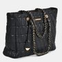 Bolsa Feminina Via Marte Metelassê Grande Preto
