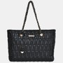 Bolsa Feminina Via Marte Metelassê Grande Preto
