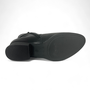 Bota Carmina Cano Baixo Salto Bloco Feminino Preto