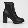 Bota Coturno Feminina Mooncity Preto