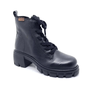 Bota Coturno Feminino Bottero Couro Preto