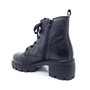 Bota Coturno Feminino Bottero Couro Preto