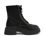 Bota Coturno Tratorado Ana Capri Preto