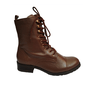 Bota Feminina Amanda Arez Couro Capuccino
