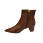 Bota Feminina Amanda Arez Couro Capuccino