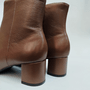 Bota Feminina Amanda Arez Couro Capuccino