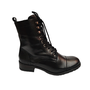 Bota Feminina Amanda Arez Couro Preto