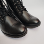 Bota Feminina Amanda Arez Couro Preto