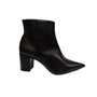 Bota Feminina Amanda Arez Couro Preto