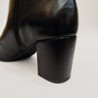 Bota Feminina Amanda Arez Couro Preto