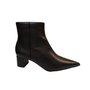 Bota Feminina Amanda Arez Couro Preto