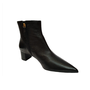 Bota Feminina Amanda Arez Couro Preto
