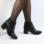 Bota Feminina Bottero Cano Curto Preto