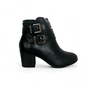Bota Feminina Carmina Fivelas Preto