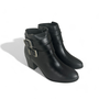 Bota Feminina Carmina Fivelas Preto