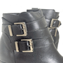 Bota Feminina Carmina Fivelas Preto