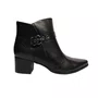 Bota Feminina Pegada Cano Baixo Preto