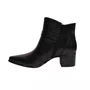 Bota Feminina Pegada Cano Baixo Preto