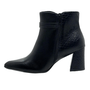 Bota Feminina Piccadilly Salto Bloco Medio Preto