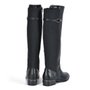 Bota Feminina Via Marte Cano Alto Preto