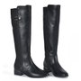 Bota Feminina Via Marte Cano Alto Preto