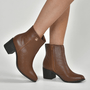 Bota Feminina Via Marte Couro Mascavo Bota Feminina Via Marte Couro Mascavo
