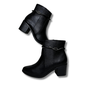 Bota Feminina Via Marte Couro - Preto 