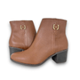 Bota Feminina Via Marte Fivela Lateral Marrom