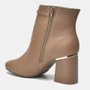 Bota Feminino Via Marte Couro Areia