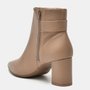 Bota Feminino Via Marte Couro Noz Moscada