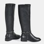 Bota Feminino Via Marte Montaria Preto