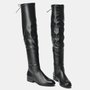 Bota Feminino Via Marte Over Strech Preto