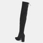 Bota Feminino Via Marte Over Suede Preto