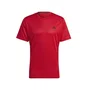 Camiseta Masculina Adidas Essencial Base Vermelho