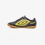 Chuteira Futsal Infantil Umbro Fast II Jr Preto e Amarelo