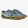Chuteira Futsal Umbro Prisma+ Marinho Branco