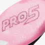 Chuteira Futsal Umbro Pro 5 Bump Branco Preto e Rosa 
