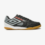 Chuteira Futsal Umbro Pro 5 Bump Club Preto Branco