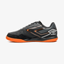 Chuteira Futsal Umbro Pro 5 Bump Club Preto Laranja