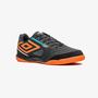 Chuteira Futsal Umbro Pro 5 Bump Club Preto Laranja