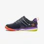 Chuteira Futsal Umbro Pro 5 Stable Preto, Roxo e Laranja