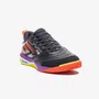Chuteira Futsal Umbro Pro 5 Stable Preto, Roxo e Laranja