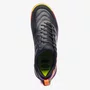 Chuteira Futsal Umbro Pro 5 Stable Preto, Roxo e Laranja